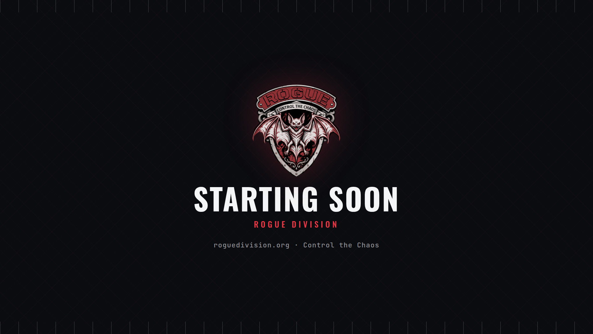 Starting Soon screen